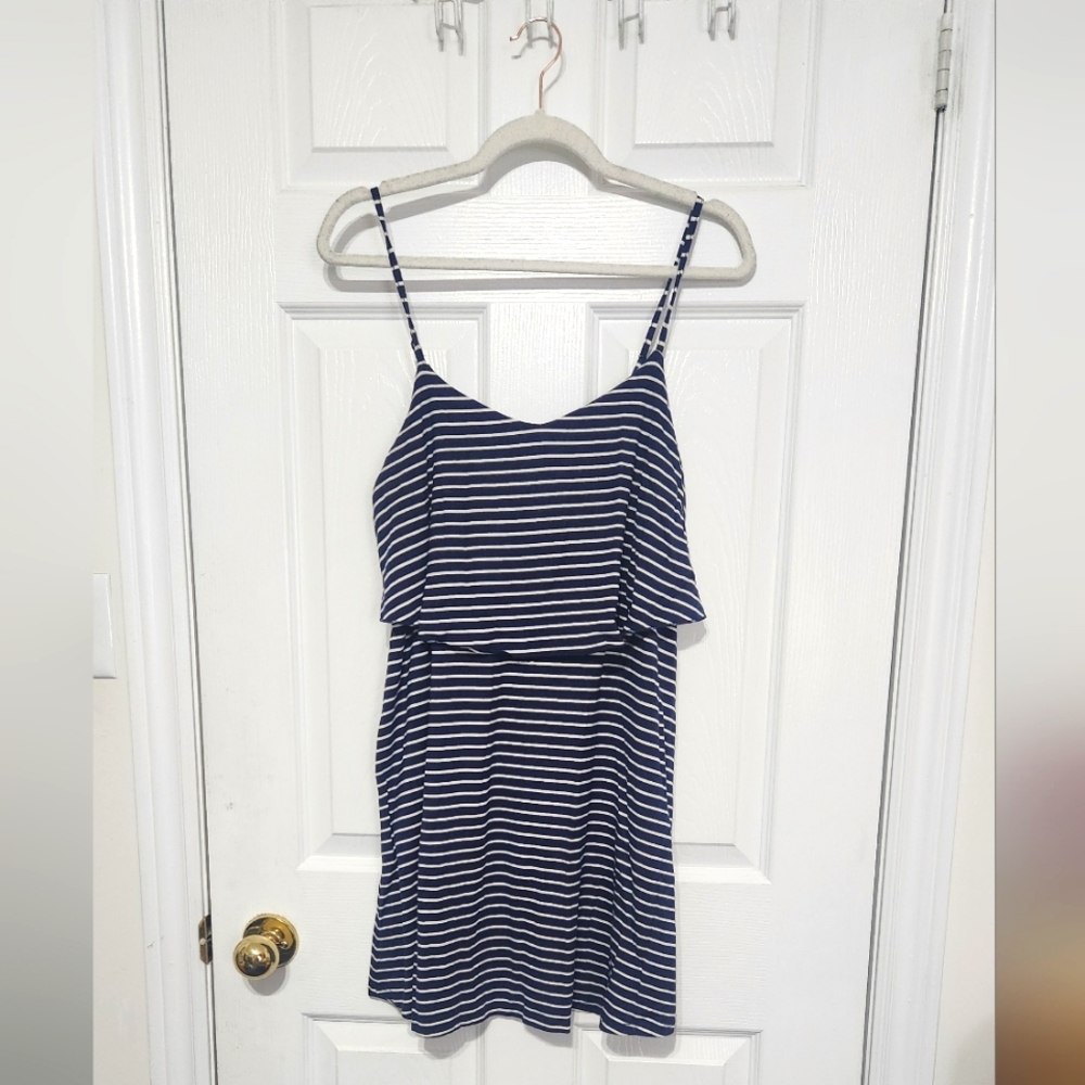 Stripe A-Line Dress